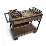 Wooden Serving Drink Cart 10317