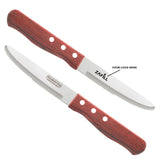 5" Jumbo Steak Knife, Rounded Tip, 3/4 tang - Set of 120
