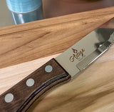 5" Porterhouse Brown Steak Knife, Round Tip, Full Tang - Set of 120