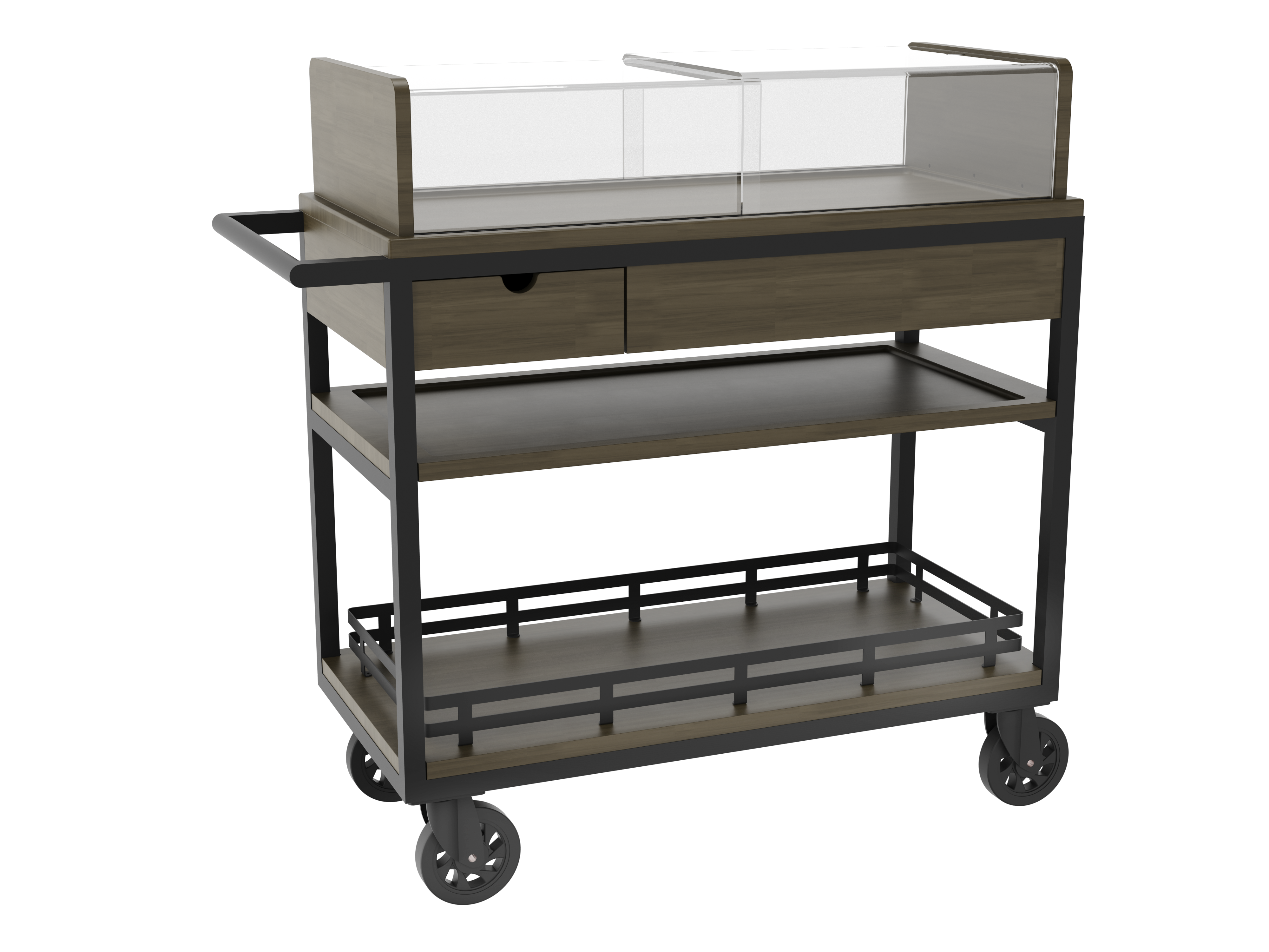 Wooden Serving Dessert Cart 10318 – Zafill Distribution