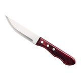 5" Jumbo Polywood Handle Steak Knife Pointed Tip - Set of 120