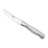 4 1/2" Jumbo Steak Knife Blade, Engraved Handle, Pointed Tip (Box w/ 6)
