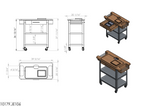 Caipirinha Serving Cart S2112