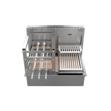 DUE 600 - Rotisserie + Automatic Grill
