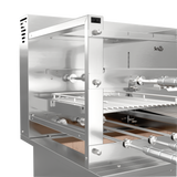 DUE 600 - Rotisserie + Automatic Grill
