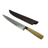 10" Gaucho Style Knife with Ostrich Bone Handle