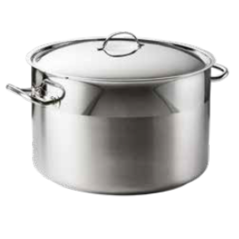 31.7Qt Covered Stock Pot