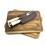 BBQ Set - 2 Cutting Board & Knife/Fork