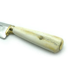 10" Gaucho Style Knife with Ostrich Bone Handle