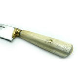 10" Gaucho Style Knife with Ostrich Bone Handle