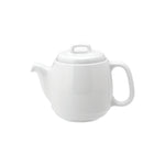 Professional Quality white Cilindrica tea pot 26.4 oz. With clean lines the Cilindrica model is perfect for breakfast , room service and coffee shop.