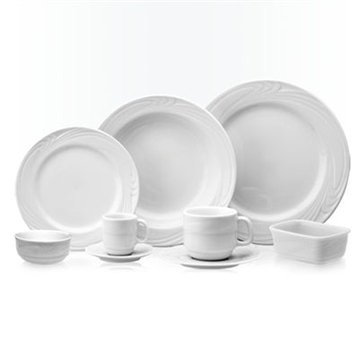 Ocean Swells Square Melamine Dinnerware