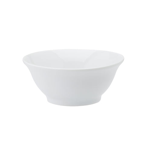 Professional Quality white Salad Bowl 7 1/2 in - Set 12 by Porcelana Schmidt. The bowls are perfect for both preparing and serving food and excellent for elaborate cuisine.