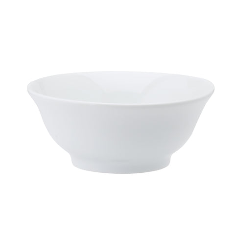Professional Quality white Salad Bowl 10 5/8 in - Set 12  by Porcelana Schmidt. The bowls are perfect for both preparing and serving food and excellent for elaborate cuisine.