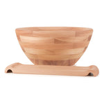 Wooden Prep & Serve Bowl with Cutting Board 1002