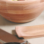 Wooden Prep & Serve Bowl with Cutting Board 1002