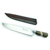 10" Gaucho Style Knife with Wood & Bone Handle