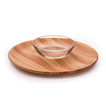 Wooden Chips & Dip Platter 1188