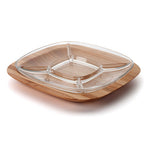 Wooden Appetizer Serving Platter 1295