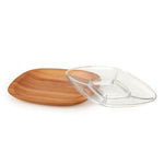 Wooden Appetizer Serving Platter 1295