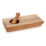 Wooden Chopping Board with Mortar and Pestle 1332
