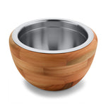 Wooden & Steel Bowl 1409/1410