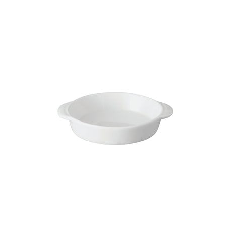 Professional Quality white Couvert Mini Round Platter 5 1/2 in - Set 6  by Porcelana Schmidt. Table accessories always fit beautifully into any environment.