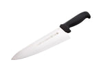 8" Wide Cook's Knife, Black Handle - Mundial
