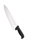8" Wide Cook's Knife, Black Handle - Mundial