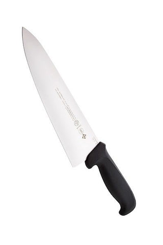 8" Wide Cook's Knife, Black Handle - Mundial
