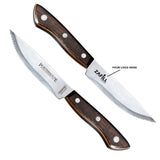 5" Jumbo Stainless Steel Handle Steak Knife, Pointed Tip - Set of 120