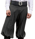 Black Pants with Pleats (Plissada)