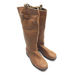Gaucho Brown Leather Boots