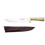 10" Gaucho Style Knife with Curved Bone Handle