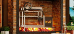 Parrilla Mendoza 802, with front wheel for manual control of the height of the grill. Classic and modern model that allows you to choose the grill according to your barbecue style. The available options are: V-Grill with fat collector or Round Grill (Uruguayan style of roast). In addition, the model has a fire lighter that allows the use of charcoal or firewood. Produced in stainless steel with steering wheel with anti-reverse technology.