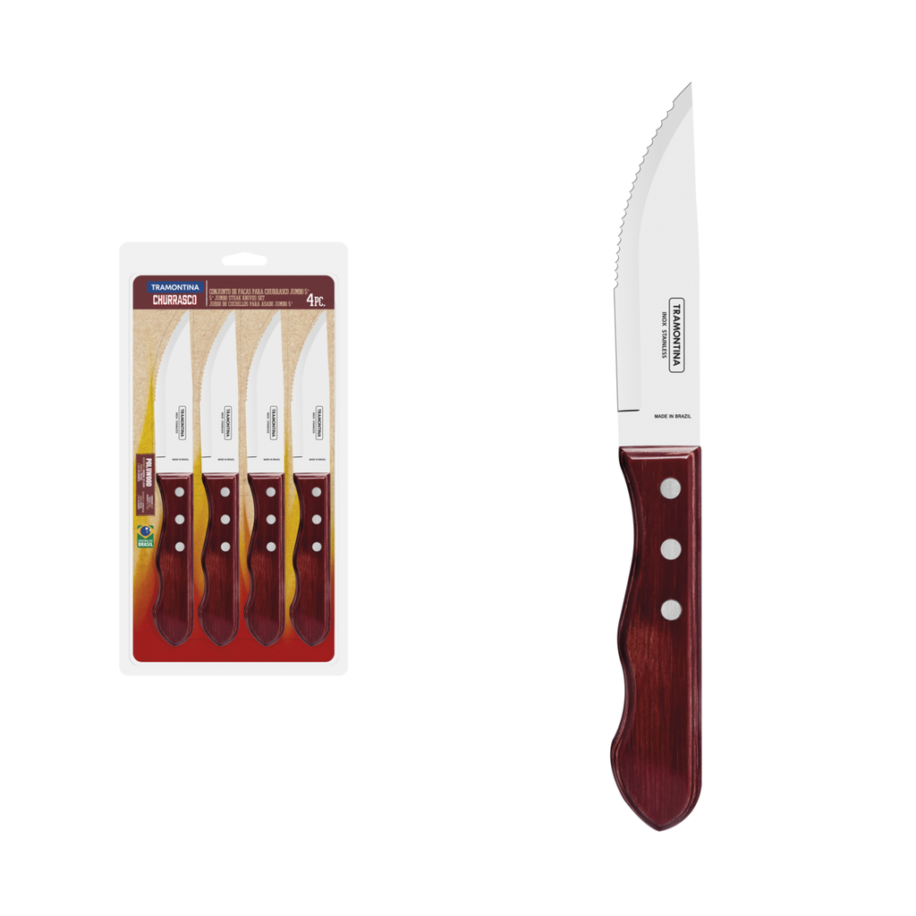 Tramontina Forged Steak Knives, Color: Brown - JCPenney