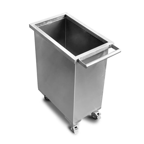 Rectangular Stainless Steel Tank for Skewers