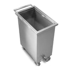 Rectangular Stainless Steel Tank for Skewers