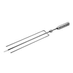 Triple Small Blade Cast Iron Roller Skewer