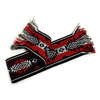 Sash (red/white/black) Inca - 96" X 3 1/2"