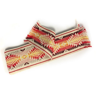 Sash (white/red/orange/yellow) - 92" X 3 1/2"