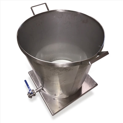 Round Stainless Steel Tank for Skewers