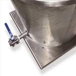 Round Stainless Steel Tank for Skewers