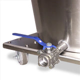 Round Stainless Steel Tank for Skewers