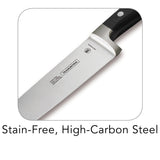 5" Forged Polywood Handle Steak Knife, Pointed Tip - Set of 60