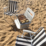 The new Portable BBQ Chair Grill, Churrascadeira, is the perfect solution for you to make your barbecue anywhere, whether at home, at the beach, camping or fishing, providing practicality and a lot of flavor. Features Designed to bake meats, poultry, fish, vegetables, garlic bread an so on. 