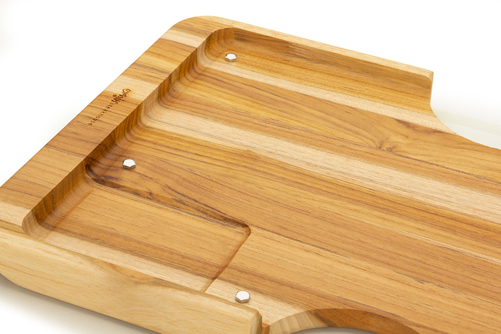 Serving Boards with Iron Handle Large - CAPERS Home