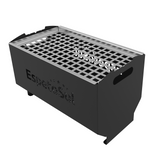 Small Portable Charcoal Grill with top Flat Grill